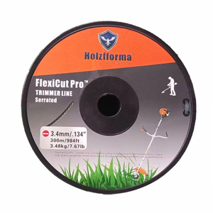 Holzfforma FlexiCut Pro™ .134'' 984FT String Trimmer Cutting Line Serrated Type Durability Sharpness Low Noise and Top Grade Quality