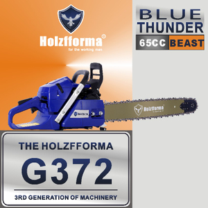 65cc Holzfforma® Blue Thunder G372 Gasoline Chain Saw Power Head Without Guide Bar and Chain Top Quality By Farmertec All Parts Are For Husqvarna 365 Chainsaw