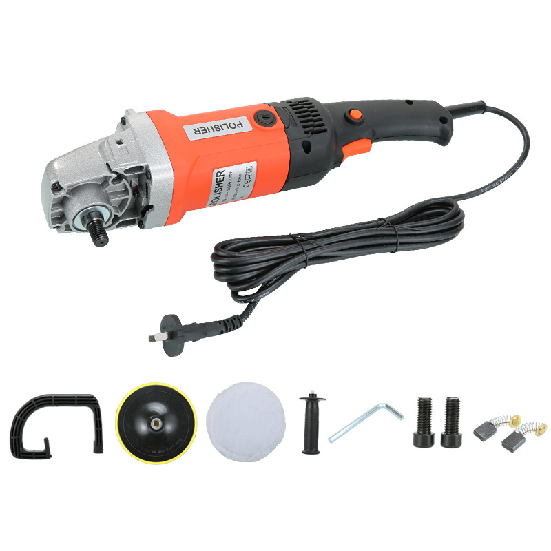 110V 1400W Multifunctional Electric Polisher Kit Variable Speed Regulation Polishing Machine WT US Plug