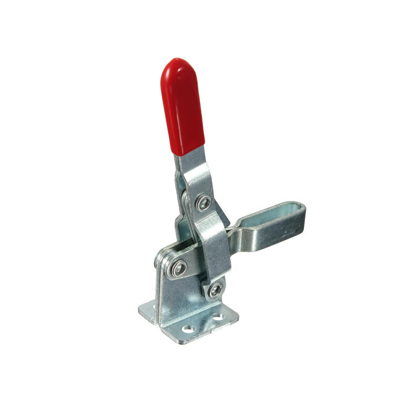 GH-102-B Toggle Clamp Metal Vertical Type Adjustable Fast Hand Clamp Quick Release Hand Tool Holding Capacity 100kg