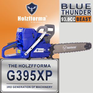 93.6cc Holzfforma® G395XP Gasoline Chain Saw Power Head 56mm Bore Without Guide Bar and Chain Top Quality By Farmertec All parts are For Husqvarna 394 395 Chainsaw