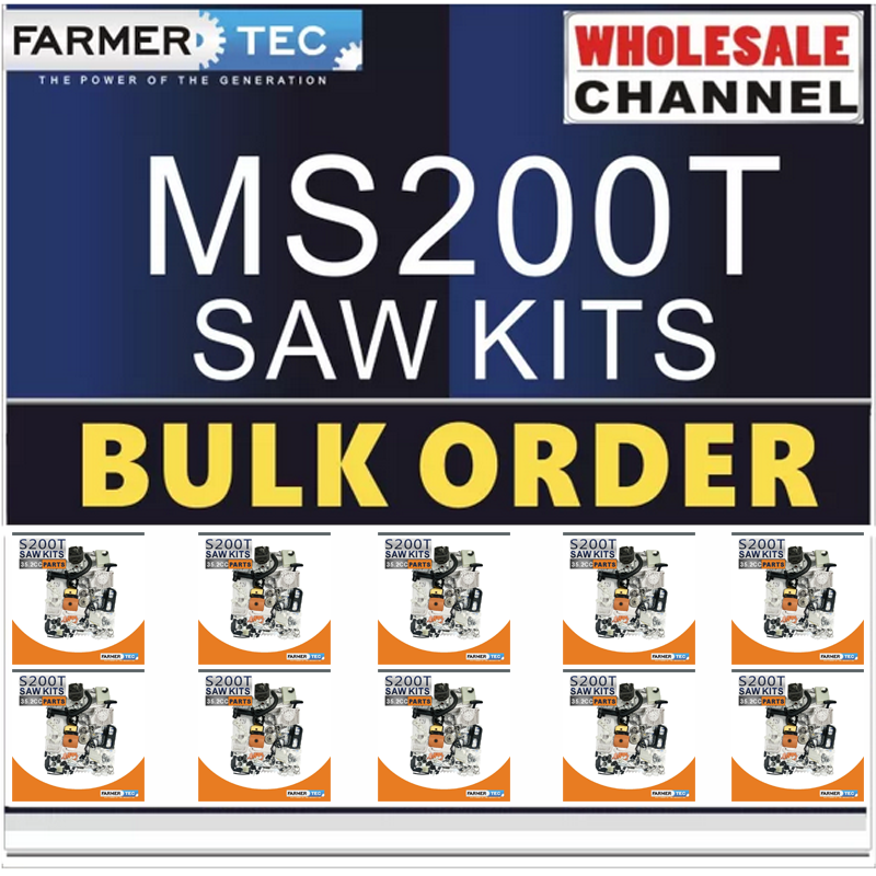 MS200T 10 SAWKITS BULK ORDER(Minimum Order Quantity 10 Sets) Complete aftermarket repair kits For Stihl MS200T 020T