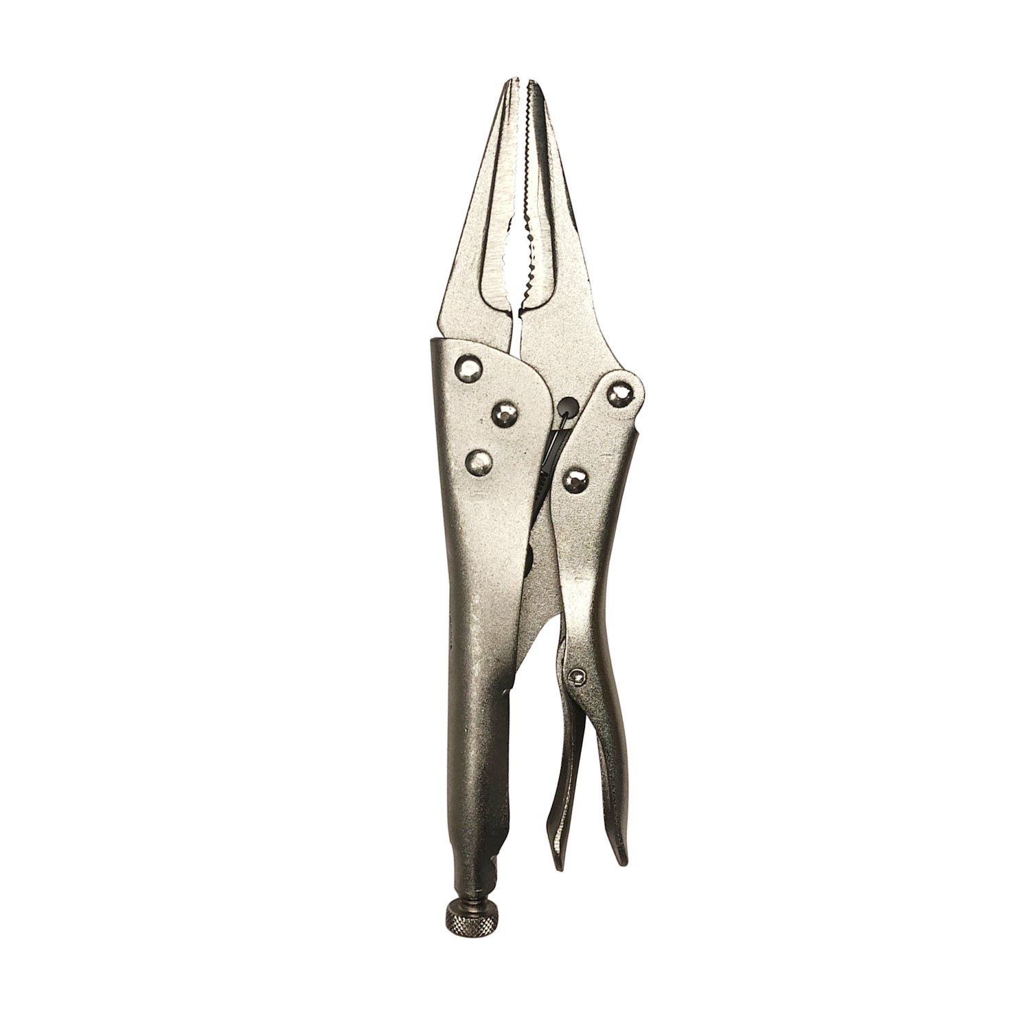 9 Inch Long Nose Locking Cutting Pliers Straight Jaws For Tightening Clamping Twisting Turning Flat Objects