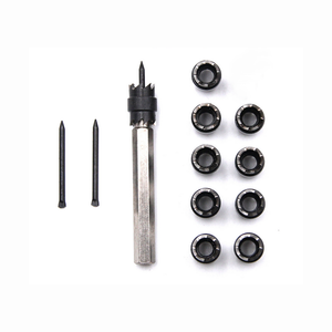 13pcs 3/8 Inch Spot Welding Drill Bit Separate Remover Rotating Double Sided Spot Weld Cutter Set