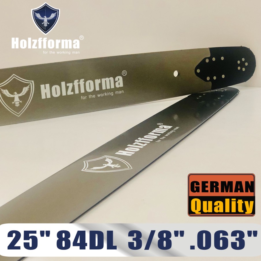 Holzfforma® Pro 3/8 .063 25inch 84 Drive Links 3003-000-9831 Guide Bar For Stihl MS361 MS362 MS380 MS390 MS440 MS441 MS460 MS461 MS660 MS661 MS650