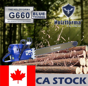 CA STOCK - Holzfforma® 92CC Blue Thunder G660 MS660 066 Gasoline Chain Saw Power Head Without Guide Bar and Chain 2-4 Days Delivery Time Fast Shipping For CA Customers Only