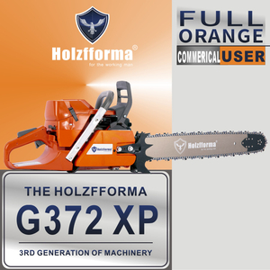 71cc Holzfforma® G372XP Gasoline Chain Saw Power Head 50mm Bore Without Guide Bar and Chain Top Quality By Farmertec All Parts Are For Husqvarna 372XP Chainsaw