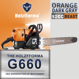 92cc Holzfforma® G660 Gasoline Chain Saw Power Head Without Guide Bar and Chain Top Quality By Farmertec All parts are For MS660 066 Chainsaw