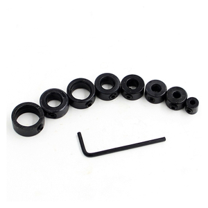 8pcs 3-16mm Drill Bit Shaft Depth Stop Collars Woodworking Drill Bit Limited Ring Collar