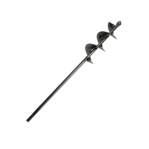 4.6*37cm/1.81”*14.6” Auger Spiral Hole Digger Drill Bit Tool For Planting Gardening Yard Earth Bulb Planter Large Fencing Projects