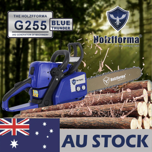 AU STOCK only to AU ADDRESS - 45.4cc Holzfforma® Blue Thunder G255 Gasoline Chain Saw Power Head Only Without Guide Bar and Saw Chain All Parts Are For MS250 MS230 MS210 025 023 025 Chainsaw 2-4 Days Delivery Time Fast Shipping For AU Customers Only